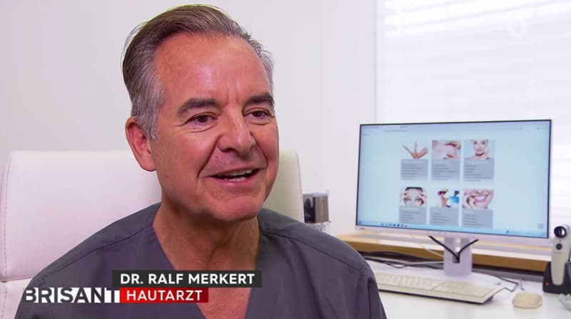 Dr. Merkert in der ARD-Sendung BRISANT